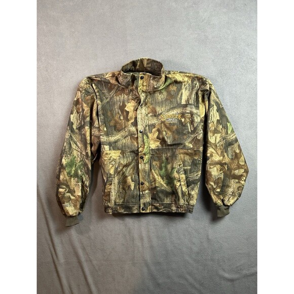 Scent-Lok Dakota Camo Jacket Mens Large Hunting Coat Camouflage Polyester Chore - Picture 1 of 5